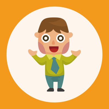 Ofis çalışanları Tema öğeleri simge öğesi