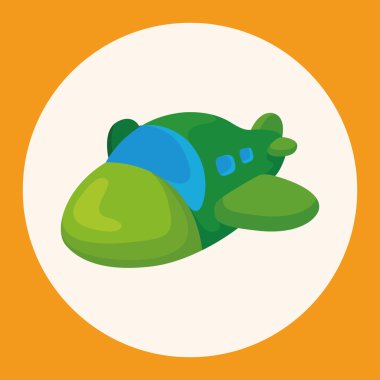 ulaşım uçak Tema öğeleri simge öğesi