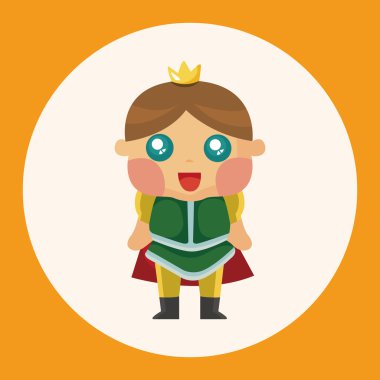 Royal Tema Prens öğeleri simge öğesi