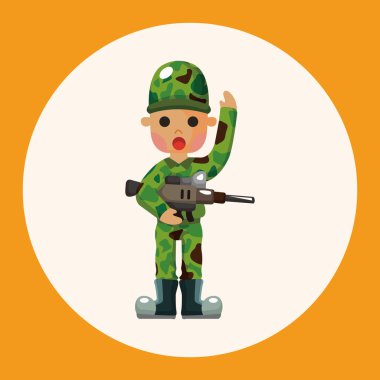 insanlar Tema asker öğeleri simge öğesi