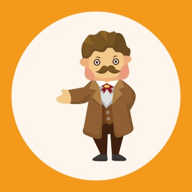 Dedektif Tema öğeleri simge öğesi
