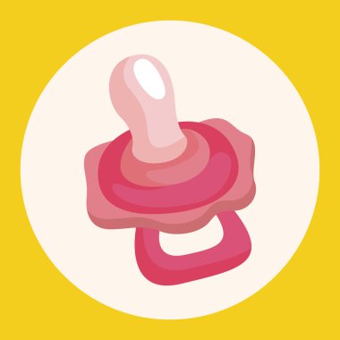 Bebek emzik Tema öğeleri simge öğesi