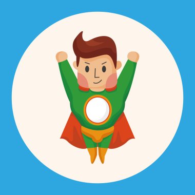 Superman Tema öğeleri simge öğesi