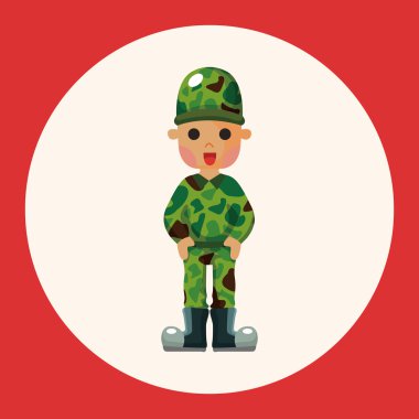 insanlar Tema asker öğeleri simge öğesi