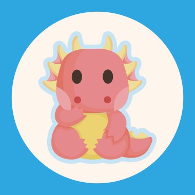 ejderha Tema öğeleri simge öğesi