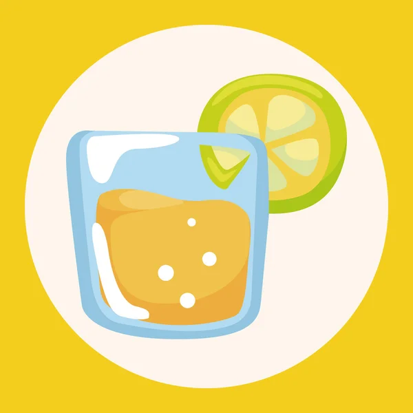 Sap drinken thema elementen pictogram element — Stockvector