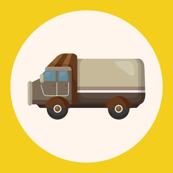 Vrachtwagen thema elementen pictogram element — Stockvector