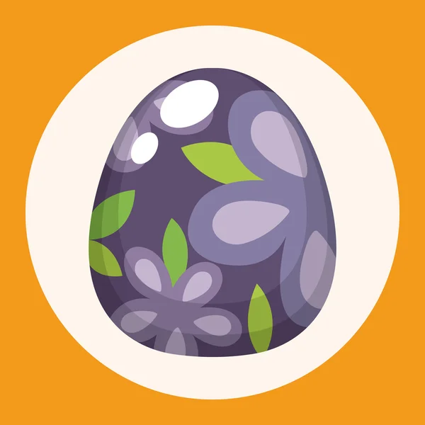 Elemento de ícone de elementos de tema ovo de Páscoa — Vetor de Stock