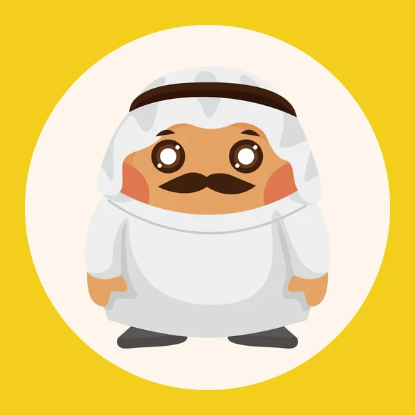 Arabiske temaelementer - ikonelement – stockvektor