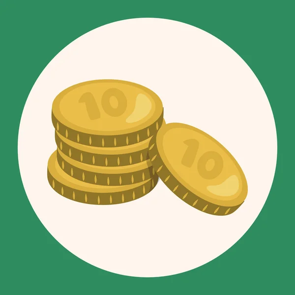 Dinheiro financeiro elementos do tema elemento ícone —  Vetores de Stock