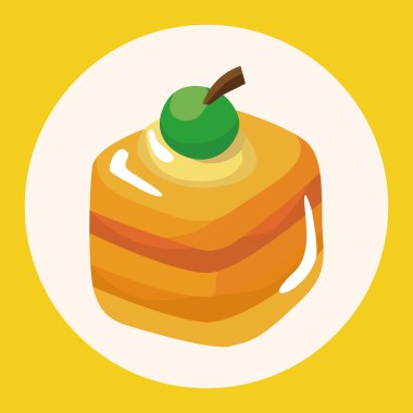 pasta Tema öğeleri simge öğesi dekorasyon