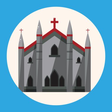 Kale Tema öğeleri vektör, eps simgesi öğesi