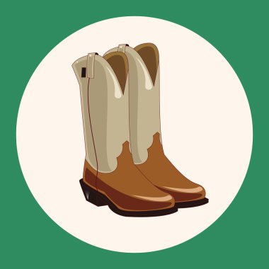 Ayakkabı çizme stil tema öğeleri