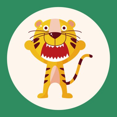 hayvan kaplan Tema öğeleri karikatür