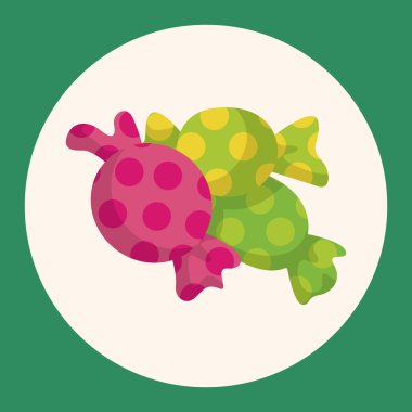 Cadılar Bayramı şeker Tema öğeleri