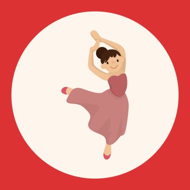 dansçı Tema öğeleri vektör, eps