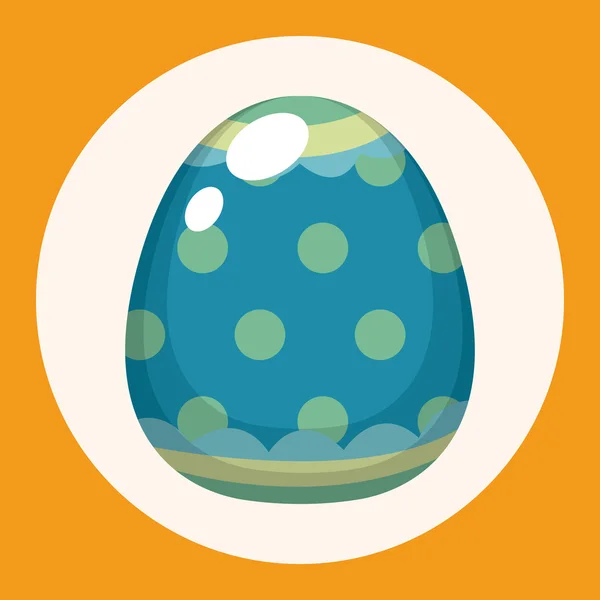Pâques oeuf thème éléments icône élément — Image vectorielle