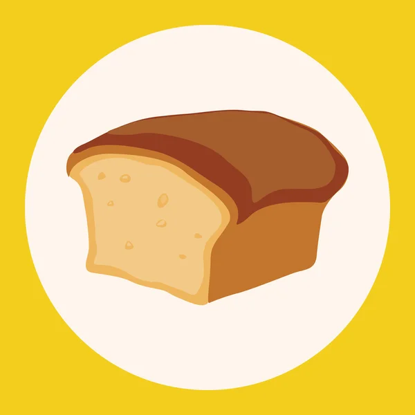 빵 테마 요소 — 스톡 벡터