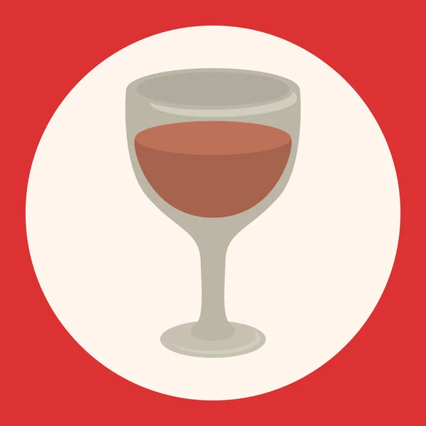 Wine drink theme elements — Stock Vector