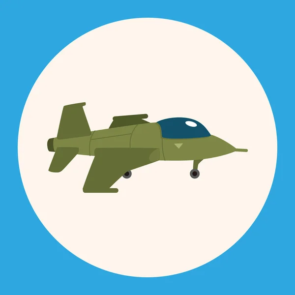 Éléments de thème avion de transport — Image vectorielle