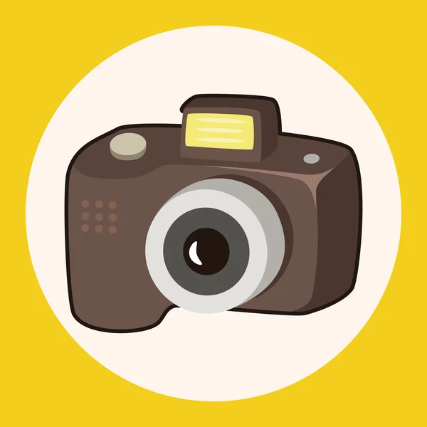 Camera theme elements vector,eps — Stock Vector