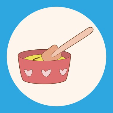 kase Tema öğeleri vektör, eps pişirme mutfak eşyaları