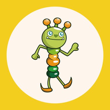 tuhaf canavar Tema öğeleri