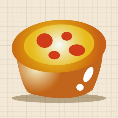 Fast Food cake Tema öğeleri