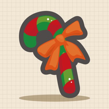 Noel şeker kamışı Tema öğeleri