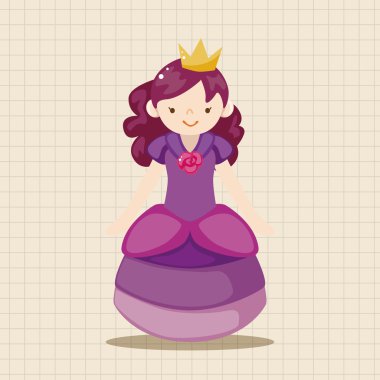 Kraliyet Tema Prenses öğeleri