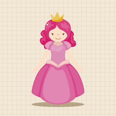 Kraliyet Tema Prenses öğeleri