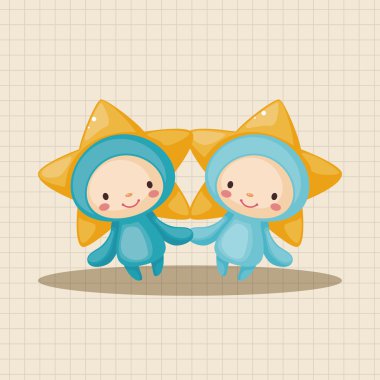 Takımyıldızı İkizler Tema öğeleri