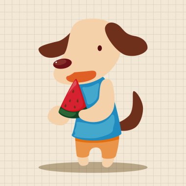 hayvan yaz çizgi film Tema öğeleri