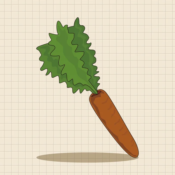 Elementos temáticos verduras y frutas — Vector de stock