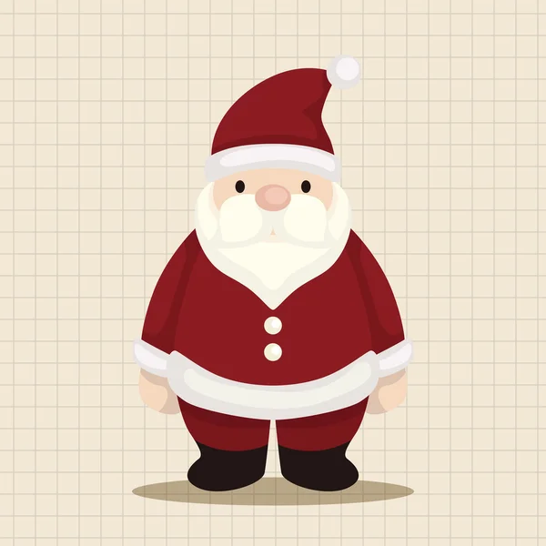 Santa claus éléments de thème — Image vectorielle