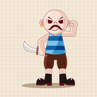 korsan Tema öğeleri