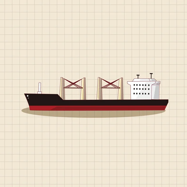 Prvky motivů lodní dopravy — Stockový vektor