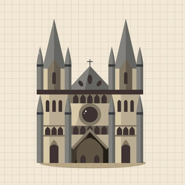 Kasteel thema elementen vector, eps — Stockvector