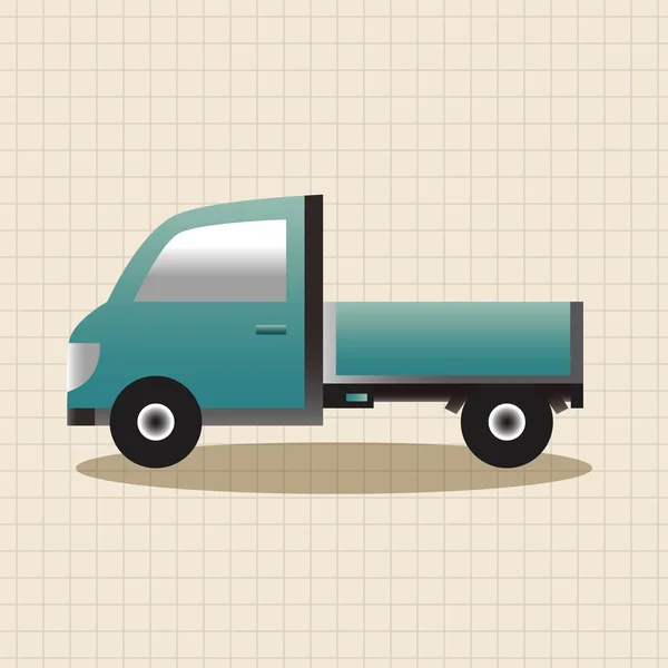 Éléments thème camion vecteur, eps — Image vectorielle