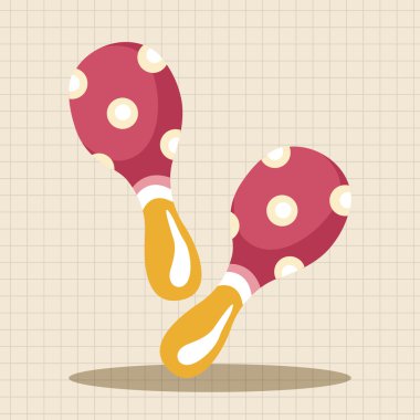 enstrüman çıngırak çizgi film Tema öğeleri