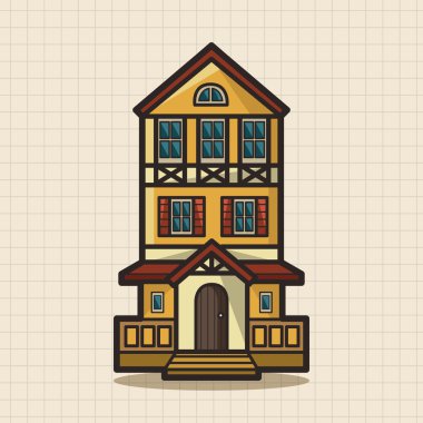 Yapı Tema öğeleri vektör, eps