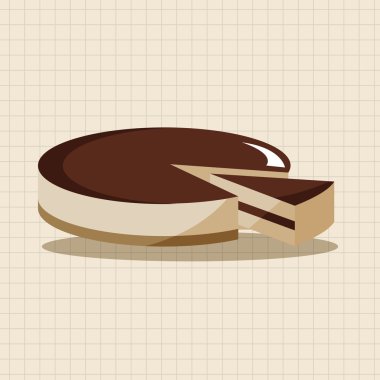 Dekorasyon kek Tema öğeleri vektör, eps10