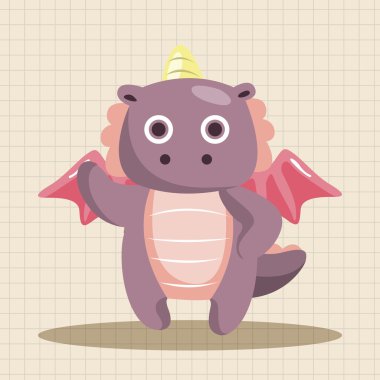 ejderha Tema öğeleri vektör, eps