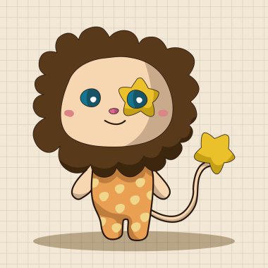 hayvan karikatür Tema öğeleri