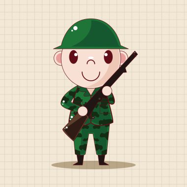 insanlar Tema asker öğeleri