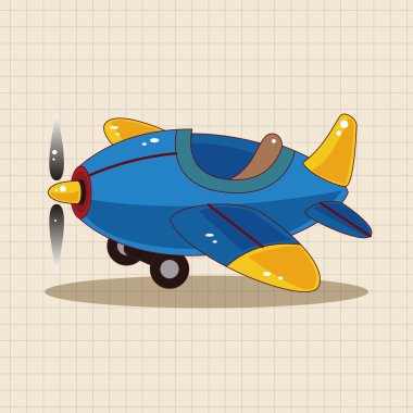 ulaşım uçak Tema öğeleri