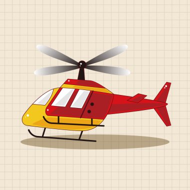 Nakliye helikopter Tema öğeleri