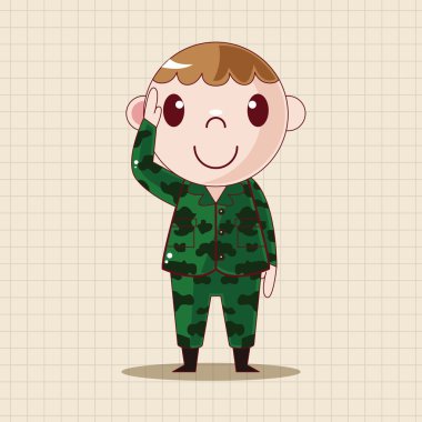 insanlar Tema asker öğeleri