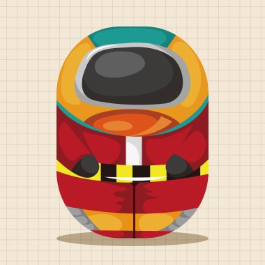 Spaceman Tema öğeleri