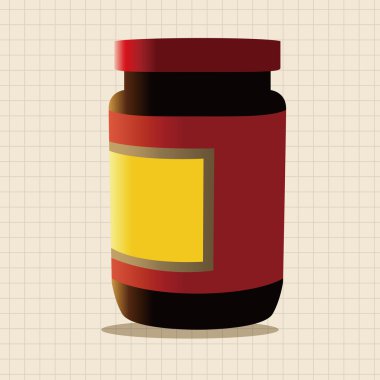 Barbekü ekipman sos Tema öğeleri